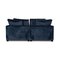 Blue Velvet Viking 2-Seat Couches from Vilmers, Set of 2 9