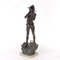 G. Varlese, Jeune Pêcheur, Italie, 20ème Siècle, Sculpture en Bronze 9