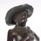 G. Varlese, Jeune Pêcheur, Italie, 20ème Siècle, Sculpture en Bronze 3