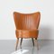 Cocktail Chair in Cognac Brown, 1950s 2