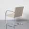 Flat Bar Brno Chair in Cream by Mies van der Rohe for Knoll, 2000s, Image 2