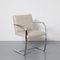 Flat Bar Brno Chair in Cream by Mies van der Rohe for Knoll, 2000s, Image 1