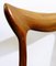 Mid-Century Danish Sculpted Back Dining Chairs attributed to H. W. Klein for Bramin, 1960s, Set of 6 10
