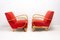 Bentwood Armchairs attributed to Jindřich Halabala for Up Races, 1950s, Set of 2 7
