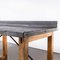 Large Zinc Top Bench Console Table Potting Bench, 1960s 5