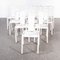 French T37 Outdoor Dining Chairs attributed to Tolix, 1950s, Set of 10, Image 1