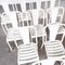 French T37 Outdoor Dining Chairs attributed to Tolix, 1950s, Set of 10, Image 5