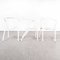 Sedie da pranzo da esterno T37 attribuite a Tolix, Francia, anni '50, set di 3, Immagine 8