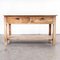 French Pine Console Table, 1950s 1