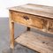 French Pine Console Table, 1950s 10