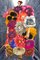 Johanna Goodman, Lámina No 281: Collage abstracto con flores, siglo XXI, Impresión de Giclee, Imagen 1
