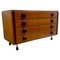 Mid-Century Modern Italian Wooden Chest of Drawers, 1960s 1