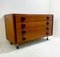 Moderne italienische Mid-Century Kommode aus Holz, 1960er 6