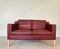 Mid-Century Danish Leather Sofa by Stouby, 1970s, Image 1