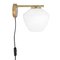 DK Wall Lamp by Henrik Tengler for Konsthantverk, Image 3