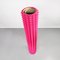 Italian Postmodern Pink Foam Cylindrical Totem with Pyramids, 1990s 2