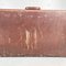 Mid-Century Modern Italian Brown Leather with Beige Fabric Luggage, 1970s 11