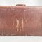 Mid-Century Modern Italian Brown Leather with Beige Fabric Luggage, 1970s, Image 11