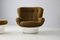 Michel Cadestin Karate Lounge Chair & Ottoman from Airborne, 1970, Set of 2 3