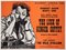 The Luck of Ginger Coffey Quad Poster von Strausfeld für Academy Cinema, 1965 1