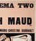 Affiche My Night with Maud Quad par Strausfeld pour Academy Cinema, Royaume-Uni, 1971 5