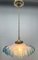 Art Nouveau Ceiling Lamp with Scailmont Belgium Glass Shade, 1930s, Image 6