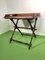 English Style Walnut Folding Table or Serving Table, 1900 2