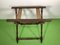 English Style Walnut Folding Table or Serving Table, 1900 5