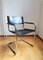 Bauhaus Leather and Chrome Cantilever Chair by Mart Stam, 1970s 1