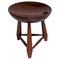 Mocho Stool in Jacaranda attributed to Sergio Rodrigues for Oca, Brazil, 1954, Image 1