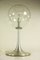 Mid-Century German Aluminum and Glass Table Lamp 1