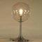 Mid-Century German Aluminum and Glass Table Lamp 2