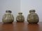 Danish Studio Ceramic Vases by Noomi Backhausen for Soholm Stentoj, 1970s, Set of 3, Image 3