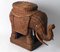 Peddle Cane Rattan Elefanten Beistelltisch, Frankreich, 1960er 5