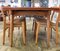 Model AT-312 Dining Table in Teak and Oak by Hans J. Wegner for Andreas Tuck, Denmark, Image 8