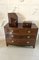 Antique George III Figured Mahogany Serpentine Shaped Storage Box, 1800s, Image 4