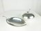 Silver Plated Metal Bowl & Box by Christofle, 1960s, Set of 2 7