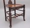 18th Century Antique Elm Side Chairs, 1760, Set of 2 2