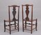 18th Century Antique Elm Side Chairs, 1760, Set of 2 9