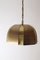 German Brass Lamella Lamp, 1960s, Image 4