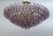 Mid-Century Modern Murano Glass Poliedri Chandelier by Carlo Scarpa for Venini, 1970s 3