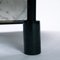 Tavolino da caffè postmoderno regolabile in marmo bianco e nero, Immagine 14