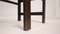 Vintage Brutalist Hide Leather and Wood with Rope Dining Chairs, Set of 2 11