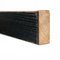 Sedie da pranzo brutaliste vintage in pelle e legno con corda, set di 2, Immagine 30