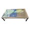 Large Spanish Wrought Iron and Glass Coffee Table 2
