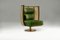 Green Egoista Swivel Armchair by Dooq 2