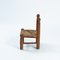 Chaise pour Enfant Brutalist Rush dans le style de Charles Dudoyt, 1950s, Set de 2 11