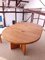 Tavolo da pranzo in legno nello stile di Pierre Chapo, Immagine 13