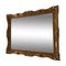 Golden Wood Trumeau Mirror 1