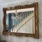 Golden Wood Trumeau Mirror 2